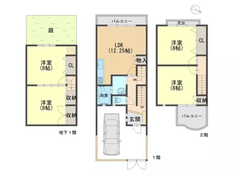 Renovated in February 2026 / East-facing × 4LDK ◆ Parking space for 1 car available