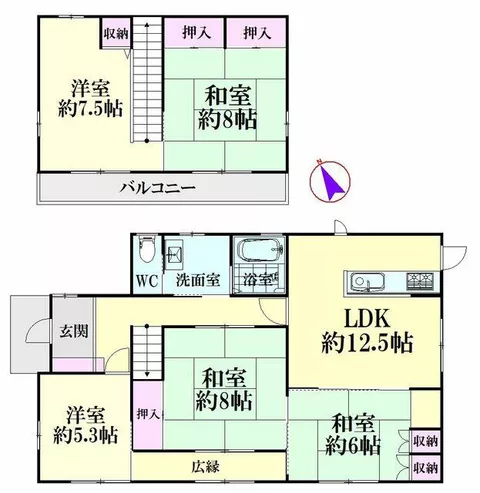 Ishinomaki City Sawada Aza Hikageyama (Sawada Station) 2-story 5LDK - Image 2