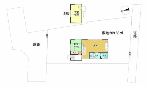 Otsu City, Wani Kitahama (Wani Station) 2-story 2LDK - Image 2