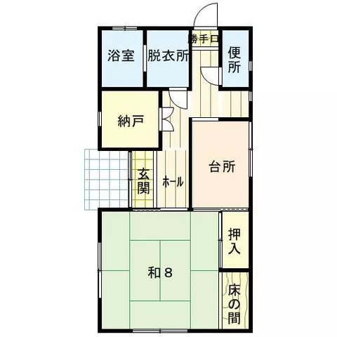 Aira City Kamoguchi Town Kamikuto (Jōsa Station) Single-story building 4DK