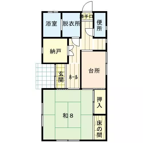 Aira City Kamoguchi Town Kamikuto (Jōsa Station) Single-story building 4DK