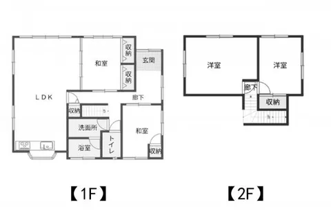 Beppu City, Kamegawa Shino-yu-cho (Kamegawa Station), 2-story, 4LDK