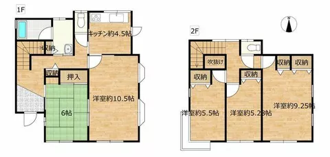 Ashikaga City, Teraoka Town (Tomita Station), 2-story, 5DK - Image 2