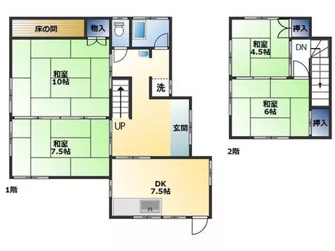 Elementary school within a 10-minute walk, low surrounding traffic volume, Japanese-style room, land over 50 tsubo - Image 3