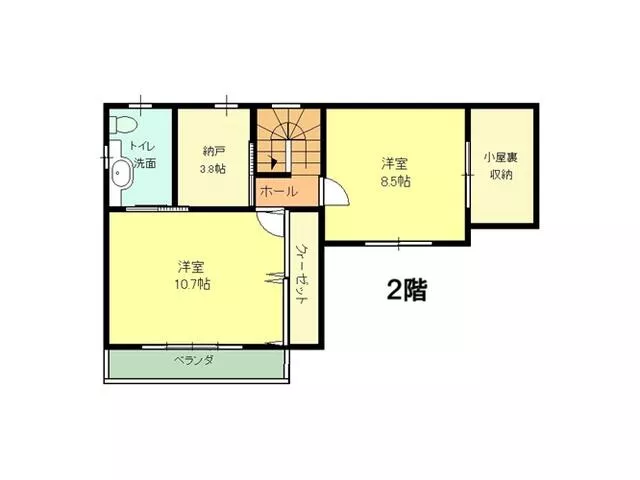 Fukui City, Hondō Town (Fukui Station), 2-story, 3LDK