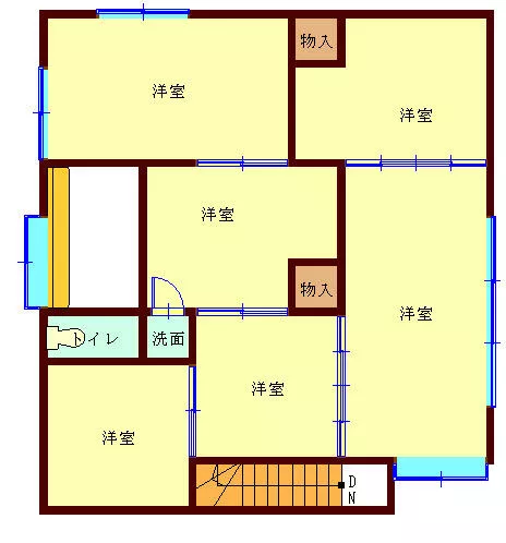 Kanuma City, Nasahara Town (Moyama Station), 2-story, 11K