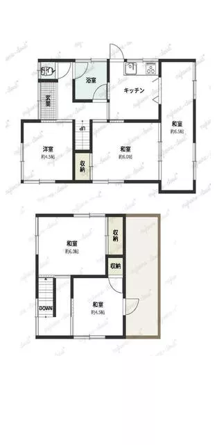 Wakayama City, Kuninose (Kamimae Station), 2-story, 4DK