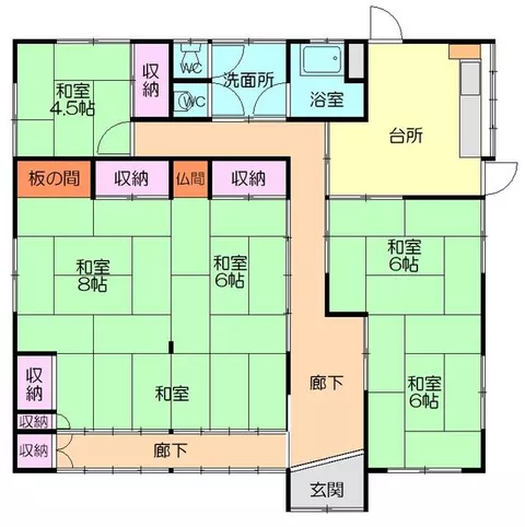 Oosaki-shi, Tajiri-shi, Kanagawa, Japan Single story house, 3K

Single-story house 3K 4.8 million yen
