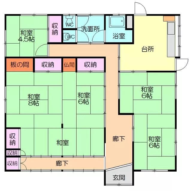 Oosaki-shi, Tajiri-shi, Kanagawa, Japan Single story house, 3K

Single-story house 3K 4.8 million yen