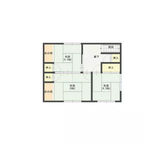 Oita City, Oaza Baba (Kozaki Station) 2-story building 6DK