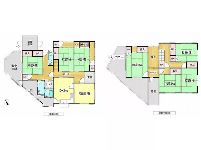 Kurodasho-cho Kuroda, Nishiwaki-city (Honkuroda station) 2F 8SDK

2.5 million yen