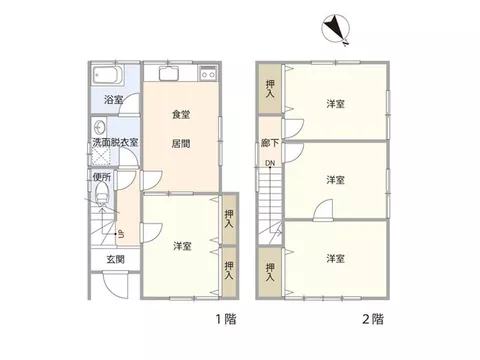 With Aeon Mall nearby, it's a convenient location for daily shopping and outings on holidays!