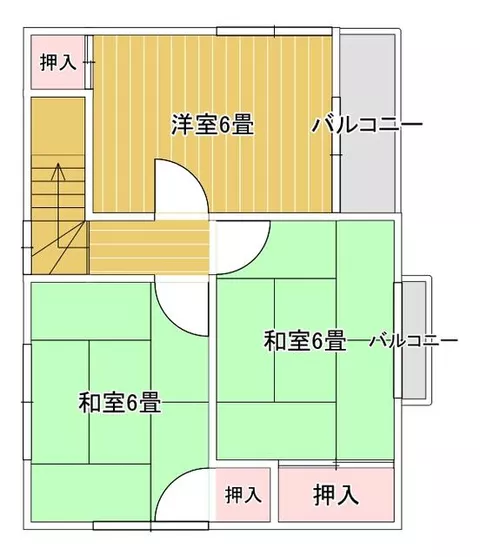 Matsuyama City, Ochi 1-chome, 2-story building, 4LDK