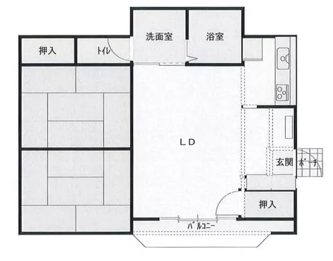 Kita-Saku County, Takashina Town, Oaza Ashida Hachigano (Sakudaira Station) 2-story building 2LDK