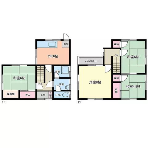 Higashihiroshima City, Saijo Town, Jike (Jike Station) 2-story 4DK
