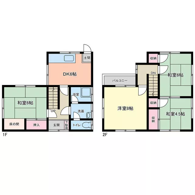 Higashihiroshima City, Saijo Town, Jike (Jike Station) 2-story 4DK