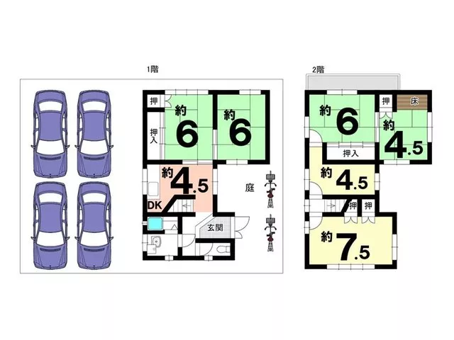 Tanabe Town (Karahashimae Station) 8.88 million yen