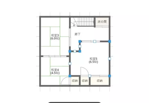Shimada City Matsubacho (Rokugo Station) 2-story 6DK