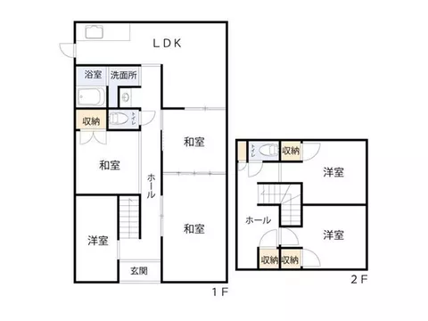 A 6LDK with a total floor area of 116.5㎡!