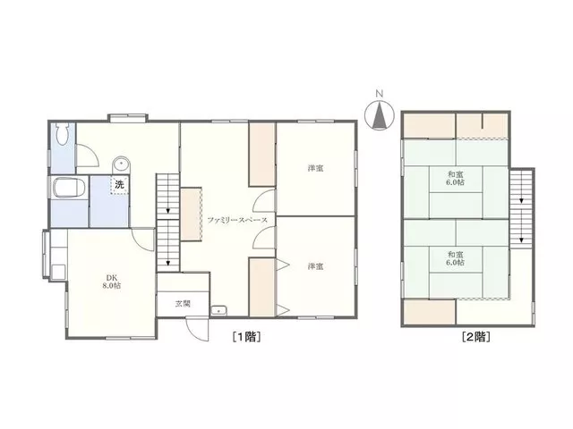 Roof, exterior, and part of the interior have been renovated! A 5DK house for sale with parking for 4 cars.