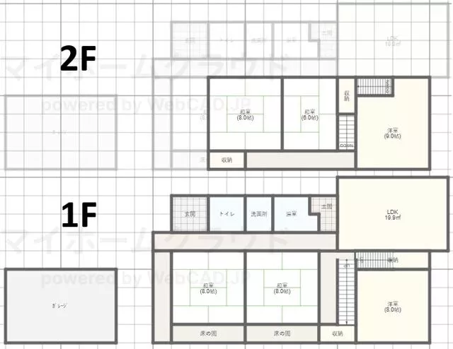 Katagami City, Showa Ranbashi (Okubo Station) 2-story building 6LDK