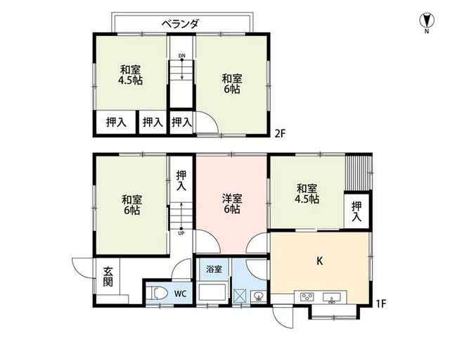 Fukushima City Oyama, Misawa Home Fukushima constructed sale house ■ Oyama Elementary / Shichu and Shinryo Middle School selection area