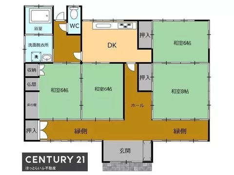 This property is spacious with a 120 tsubo lot on a southeast corner. - Image 2