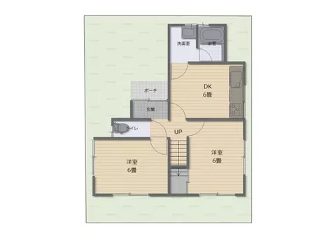 Iwakura City, Daichi-cho Habiro (Iwakura Station) 2-story 4DK