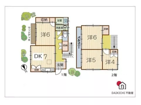 Good sunlight! Quiet residential area♪ 3SDK layout with a history of renovations! - Image 2