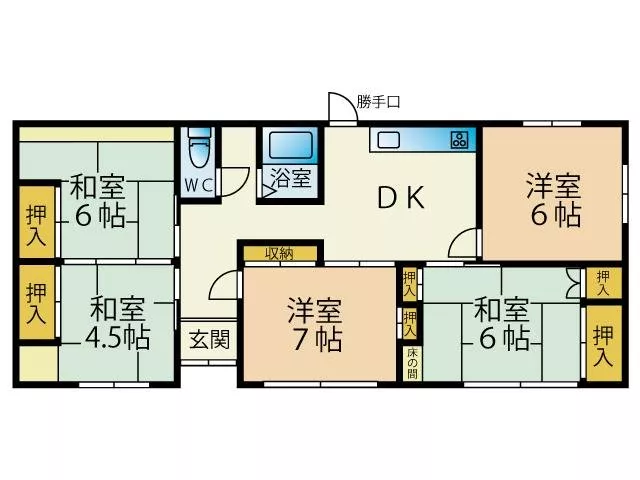 Flat land, delivery of vacant lot negotiable