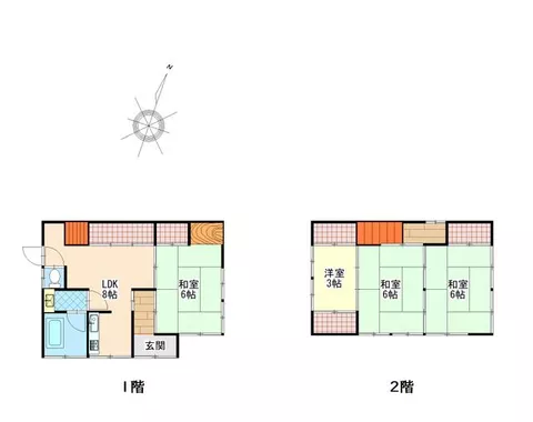 Higashimuro-gun Kushimoto-cho Nakaminato (Koza Station) 2-story 4LDK