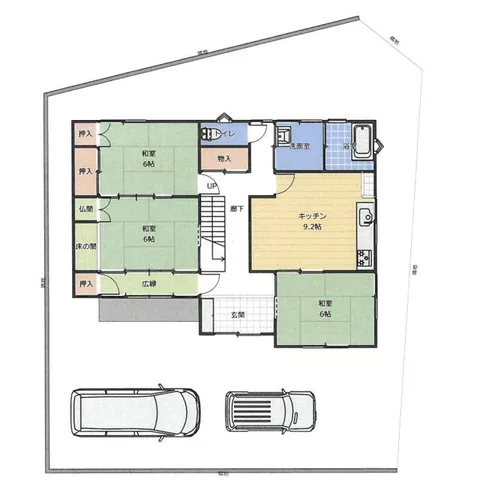 Saga City, Kawasoe Town, Oaza Inuidō, 2-story, 4DK