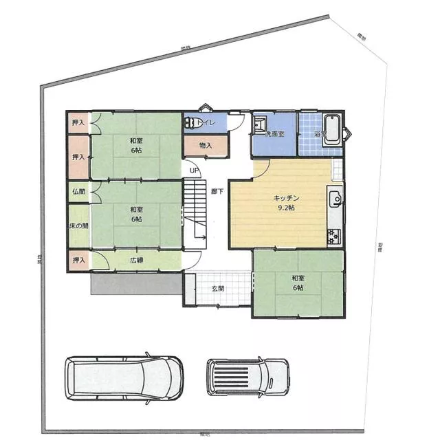 Saga City, Kawasoe Town, Oaza Inuidō, 2-story, 4DK