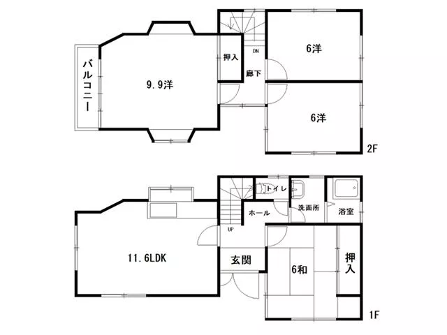 Kochi City, Fukui-cho, 2-story, 4LDK