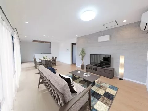 [Open House] [Interior and Exterior Renovation Completed] 4LDK two-story house. Approximately 20 tatami mats LDK.