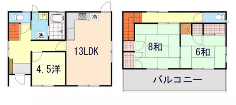 Takaoka-gun Sakawa-cho Ko (Sakawa Station) 2-story 3LDK - Image 2