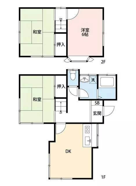 Yorii-machi, Osato-gun, Oaza Takanosu （Ogawamachi station） 2F 3DK

2,800,000 yen