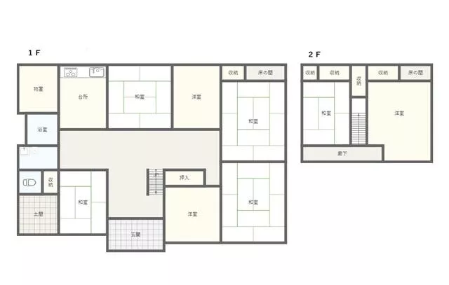 Shiwa County, Shiwa Town, Sahiuchi, Tatemae (Shiwa Chuo Station) 2-story building 8DK
