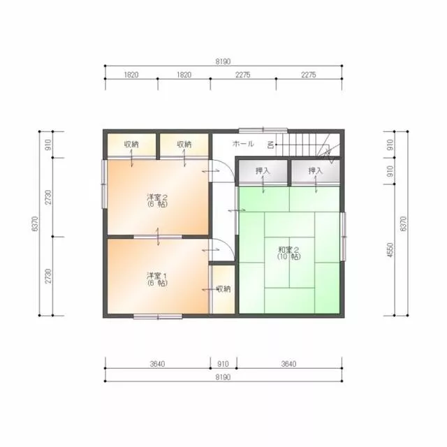 Hanamaki City, Matsuen Town (Hanamaki Station) 2-story building 4LDK