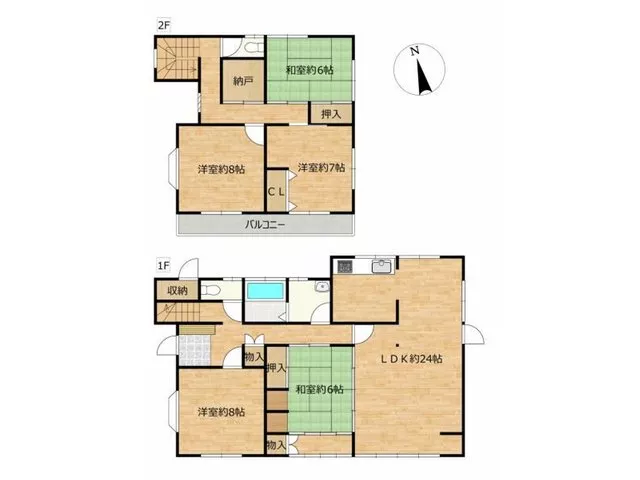 [Open house held] [Renovation completed] Available for viewing. The land is spacious at 91 tsubo. About 24