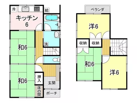 Nishiizumi 6 (Nishi Kanazawa Station) 12.5 million yen