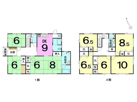 3 minutes on foot to Toyama Junior High School! 7 minutes on foot to Maeda Store Toyama! A spacious 9DK house - Image 2