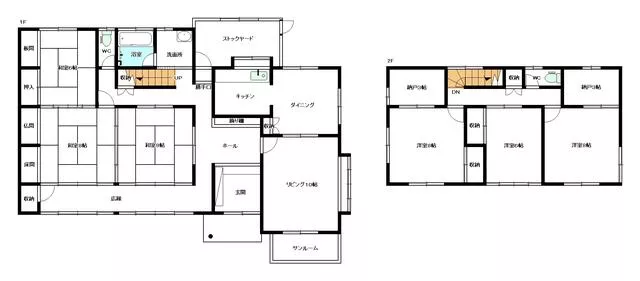 Matsusaka City, Matsunase Town (Kushida Station), 2-story, 6SLDK