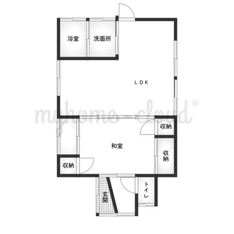 Sanyo Onoda City, Oaza Onoda (Minami Onoda Station) Single-story building 1LDK - Image 2