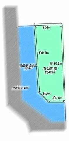 Amagasaki City, Wakaouji 1-chome (Tsukaguchi Station) 2-story building 3K