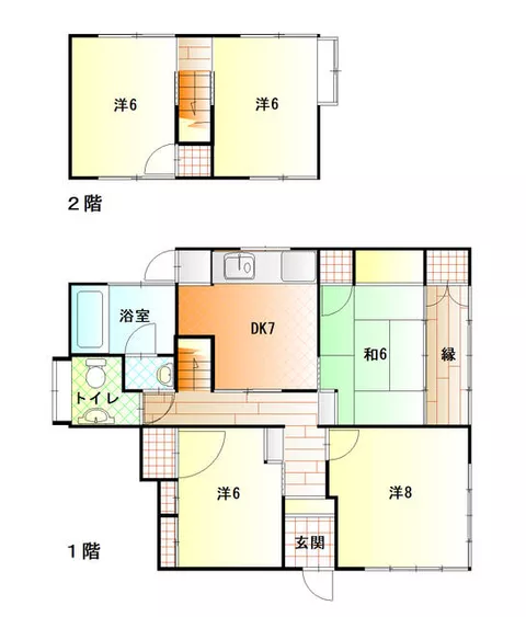 Nagasaki City, Atago 3-chome, 2-story, 5DK - Image 2