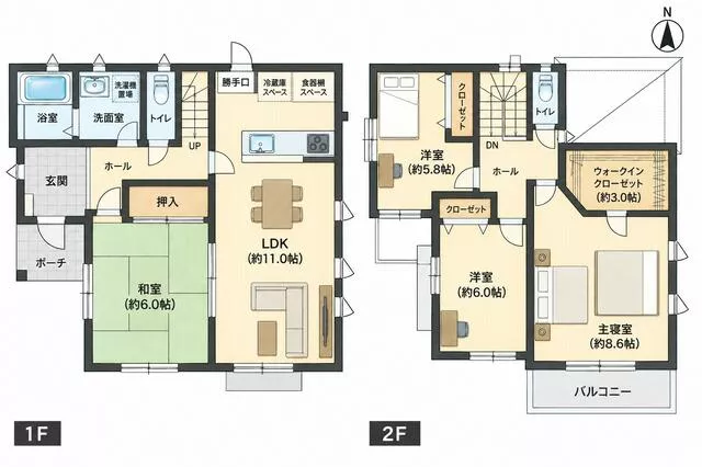 Yachimata City Yamada Dai (Togane Station) 2-story 4LDK