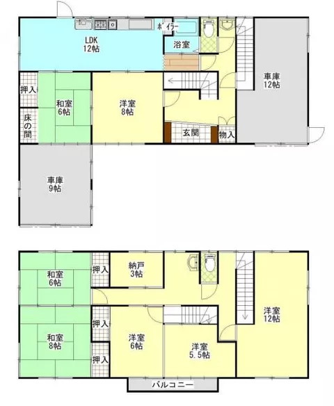 Aomori City, Oaza Shinjo, Aza Hiraoka (Tsugaru Shinjo Station) 2-story 7LDK - Image 2