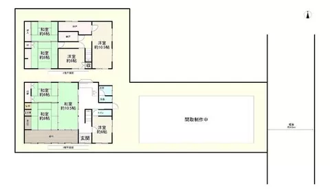 Nara City, Imaichicho (Obitake Station) 2-story 8DK