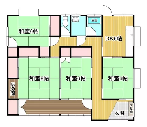 Azuma District, Higashi-Azuma Town, Oaza Niimaki (Ichijo Station) Single-story building 4DK - Image 2